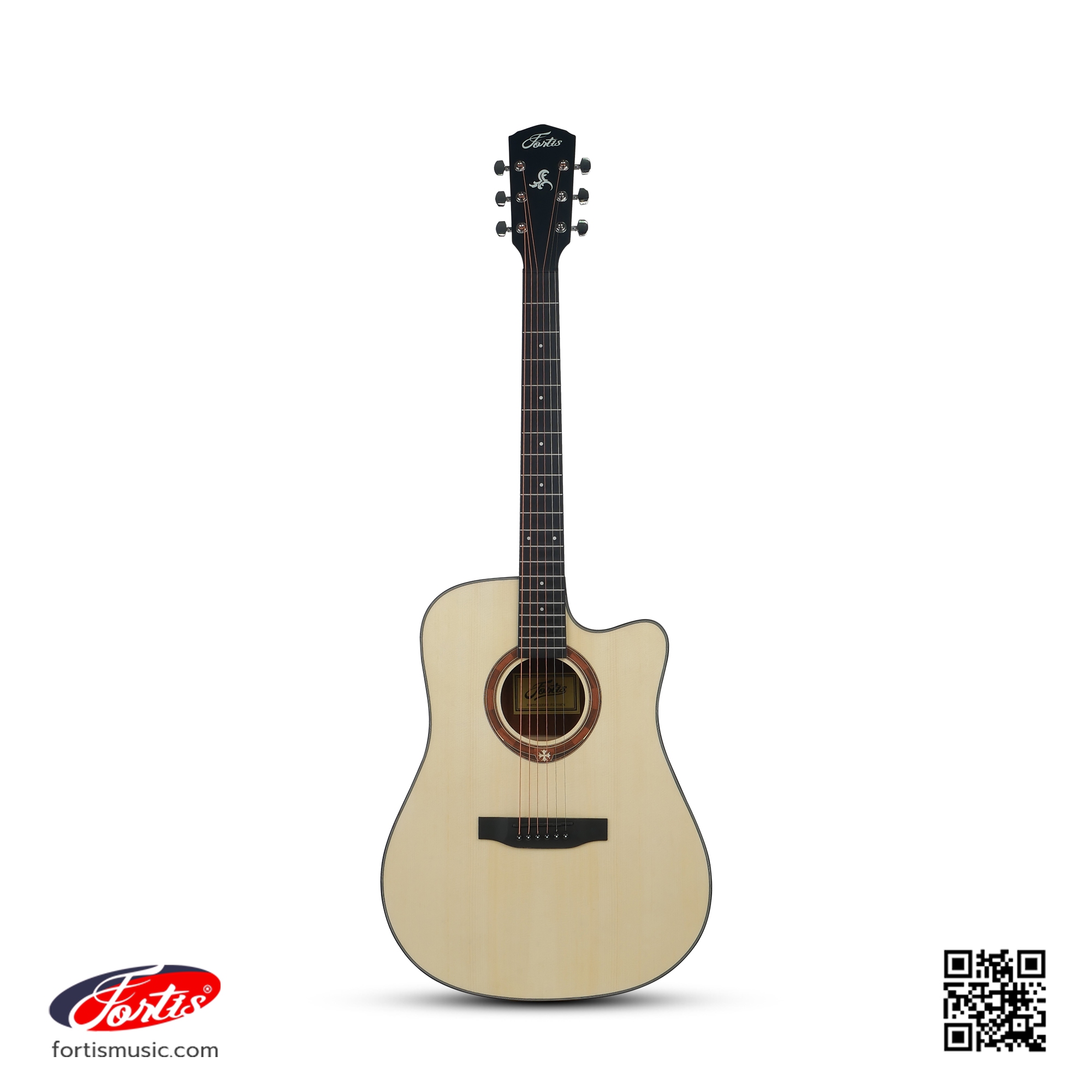 กีต้าร์โปร่ง41 นิ้ว ฟอร์ติส Fortis FG710 Gen2