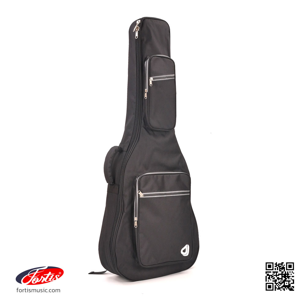 ซอฟเคสกีต้าร์โปร่ง-41-GPL023-AX-10-G-BK ซอฟเคสกีต้าร์โปร่ง กระเป๋ากีต้าร์ กระเป๋ากีต้าร์โปร่ง กระเป๋าซอฟเคสกีต้าร์โปร่ง กระเป๋าใส่กีต้าร์โปร่ง Guitar Bag