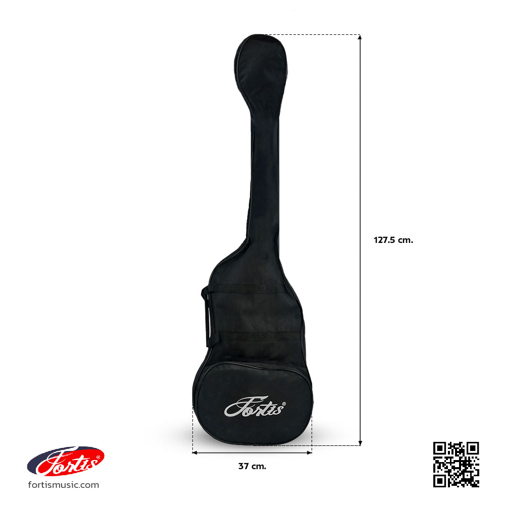 Makana กระเป๋าเบส สีดำ ผ้าบาง – www.fortismusic.com