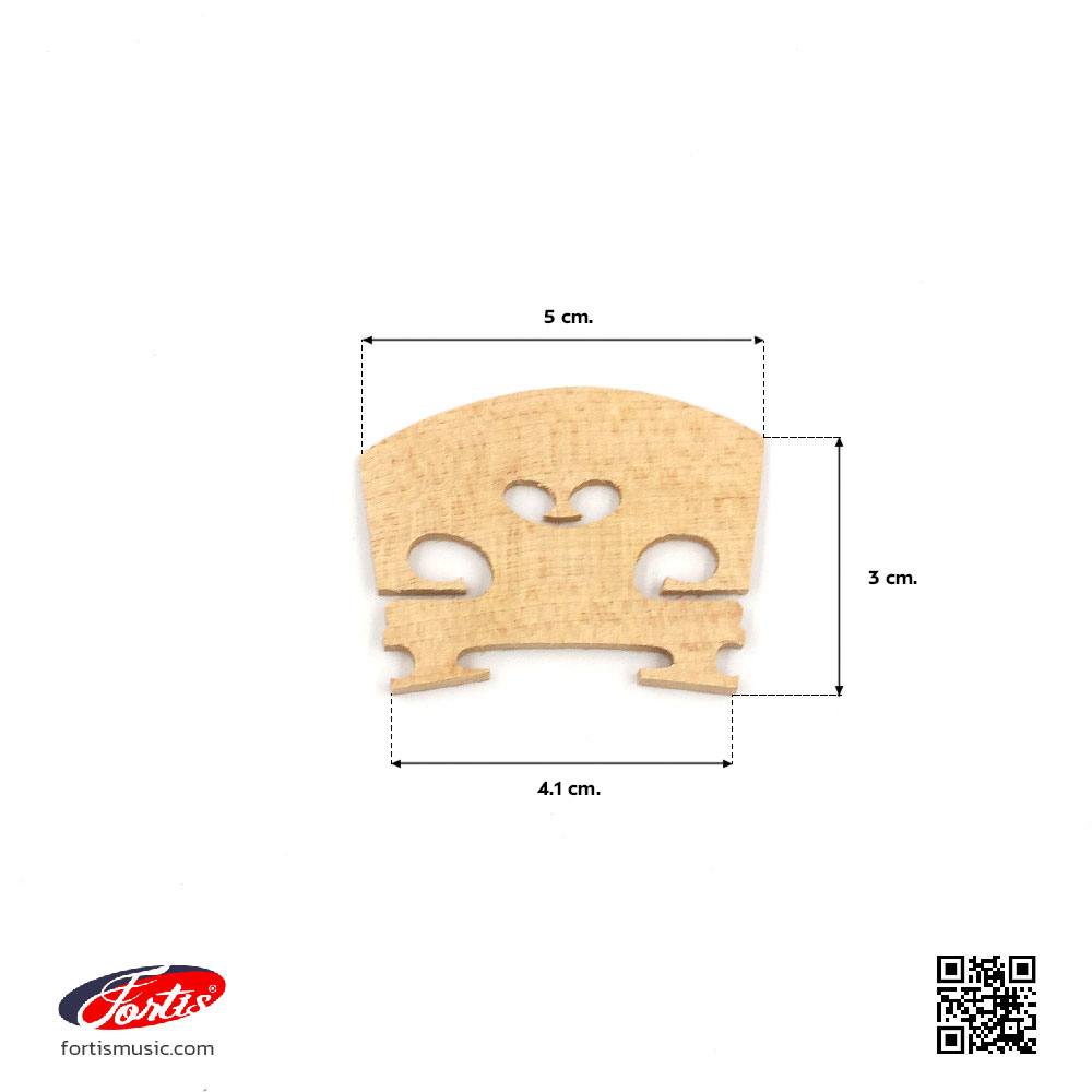 Saddle ไวโอลิน 4/4 ไม้ฮาร์ดวูด หย่องไวโอลิน สะพานสายไวโอลิน