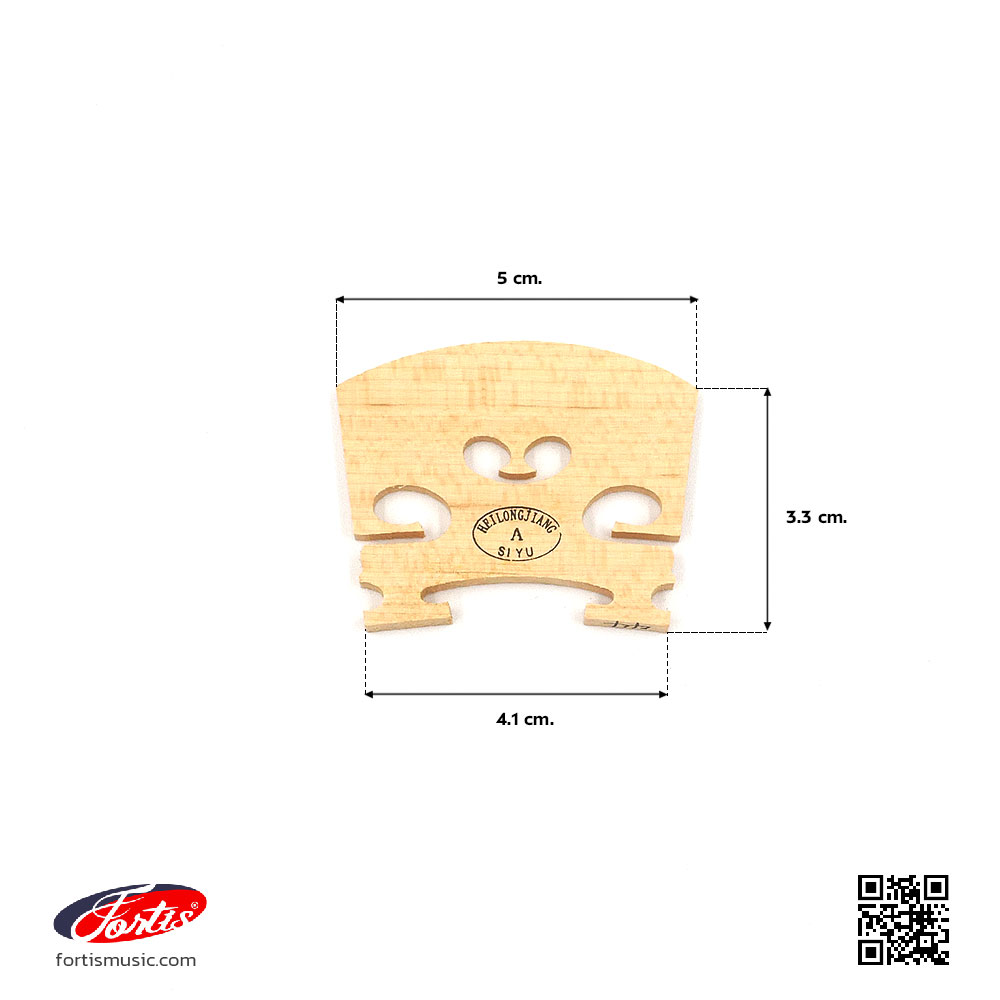 Saddle ไวโอลิน 4/4 ไม้เมเปิ้ล หย่องไวโอลิน สะพานสายไวโอลิน