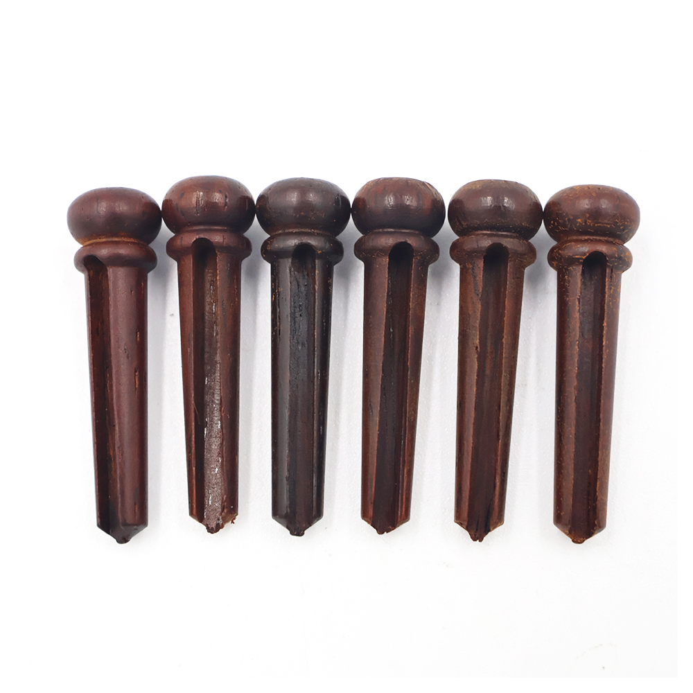 Fortis​ หมุดยึดสาย ลายไม้ Rosewood หมุดไม้ หมุดกีตาร์ไม้ หมุดกีตาร์ หมุดกีต้าร์ หมุดกีตาร์โปร่ง หมุดกีต้าร์โปร่ง พินกีตาร์ พินกีต้าร์ หมุดไม้มะเกลือ หมุดไม้โรสวู้ด EbonyBridgePins RosewoodBridgePins BridgePins GuitarBridgePins AcousticGuitar อะไหล่กีตาร์ อุปกรณ์กีตาร์ #BP-06