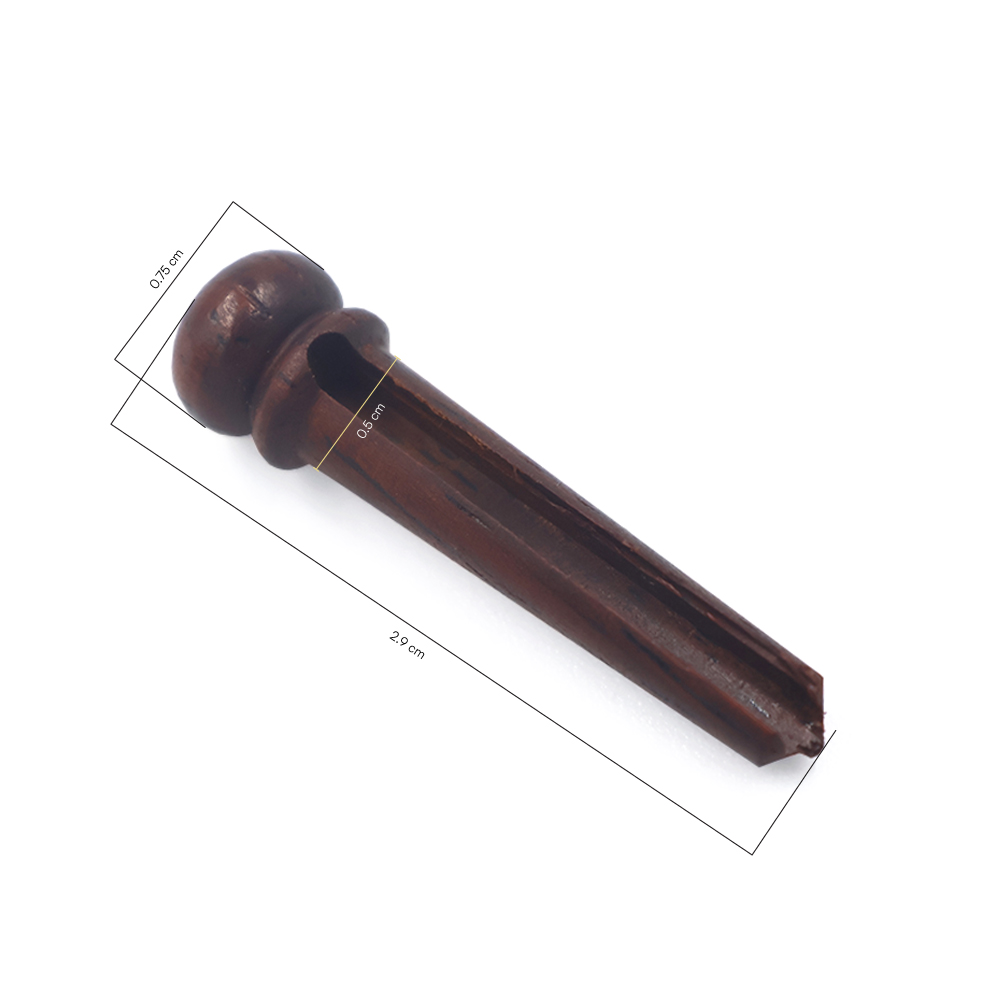 Fortis หมุดยึดสาย ลายไม้ Rosewood รุ่น #BP-06 แพ็ค 6 ชิ้น อะไหล่กีตาร์--3.1 Fortis หมุดยึดสาย ลายไม้ Rosewood หมุดไม้ หมุดกีตาร์ไม้ หมุดกีตาร์ หมุดกีต้าร์ หมุดกีตาร์โปร่ง หมุดกีต้าร์โปร่ง พินกีตาร์ พินกีต้าร์ หมุดไม้มะเกลือ หมุดไม้โรสวู้ด EbonyBridgePins RosewoodBridgePins BridgePins GuitarBridgePins AcousticGuitar อะไหล่กีตาร์ อุปกรณ์กีตาร์