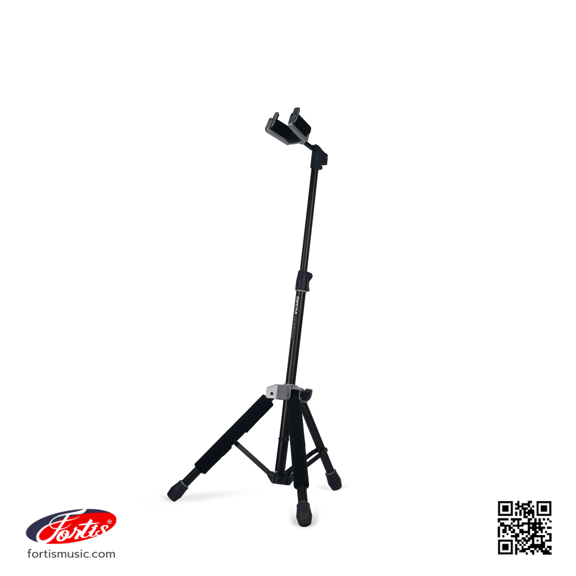 Aweda ขาตั้งกีตาร์ กีตาร์ไฟฟ้า เบส Auto fit AGS-1000 ล็อคคออัตโนมัติ สำหรับงานคอนเสิร์ต