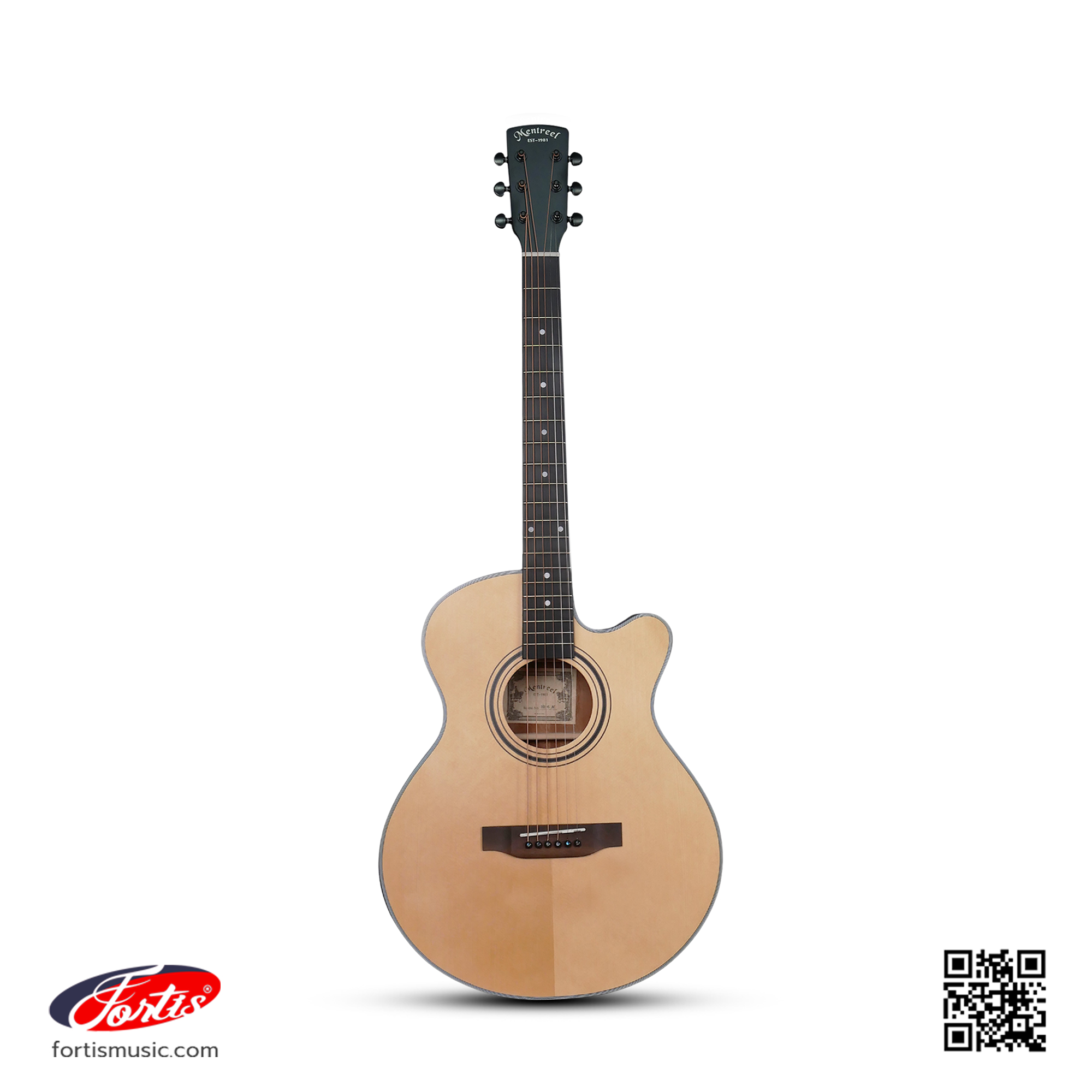 กีตาร์โปร่ง 41 นิ้ว กีตาร์โปร่ง Mentreel