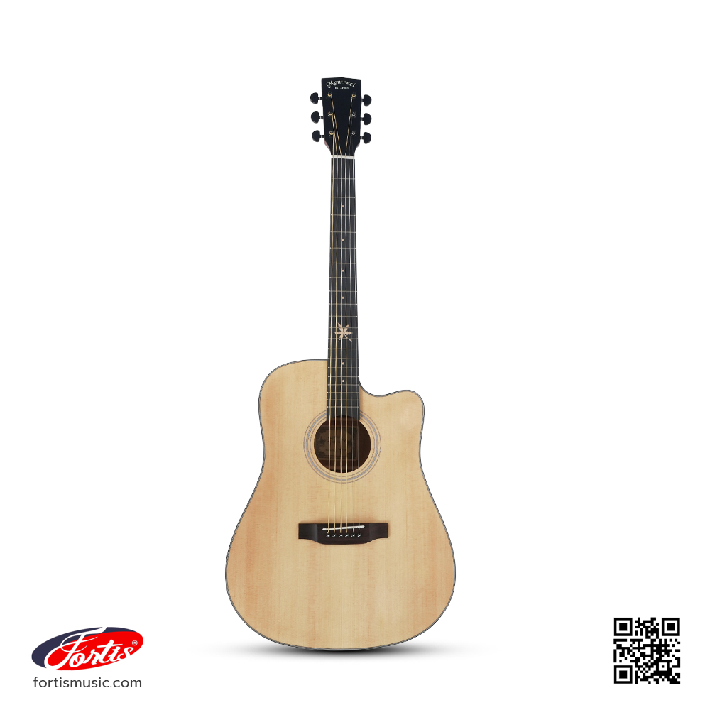 กีตาร์โปร่ง 41 นิ้ว กีตาร์โปร่ง Mentreel