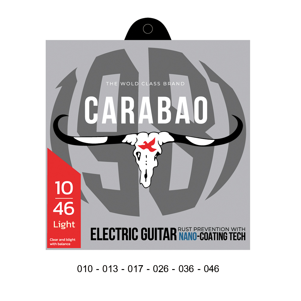 สายกีตาร์ไฟฟ้าคาราบาวเคลือบกันสนิม