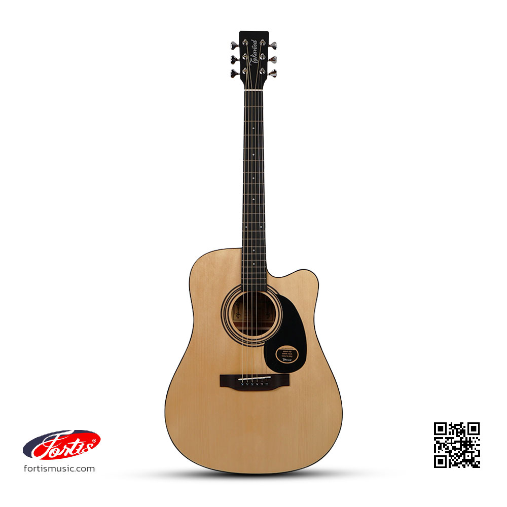 กีตาร์โปร่ง 41 นิ้ว ทรง dreadnought กีตาร์โปร่ง Takavood