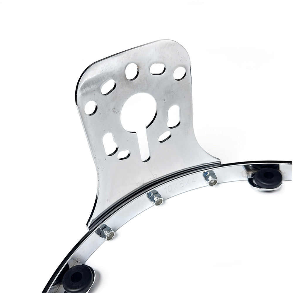 V-TECH Suspention ริงส์ 10นิ้ว 4รู 5Lug-3 ขอบกลองแบบขอบแขวนสำหรับกลอง tom tom Suspension drum hoop เมาท์แขวนกลอง Drum Bracket Drum Hanger Holder