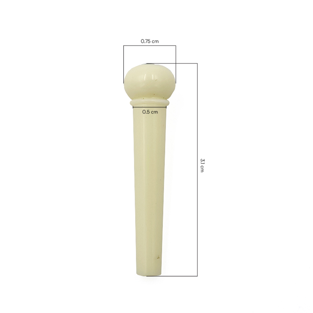 Fortis หมุดกีตาร์โปร่ง พลาสติก สีขาว แพ็ค 50 ชิ้น คุ้มค่าสำหรับงานซ่อม-2 Fortis หมุดกีตาร์โปร่งพลาสติกสีขาว หมุดกีตาร์ หมุดกีต้าร์ หมุดกีตาร์โปร่ง หมุดกีต้าร์โปร่ง พินกีตาร์ พินกีต้าร์ พินกีตาร์โปร่ง พินยึดสาย หมุดยึดสายกีตาร์ หมุดพลาสติก BridgePins GuitarBridgePins AcousticGuitar อะไหล่กีตาร์ อะไหล่กีต้าร์ อุปกรณ์กีตาร์