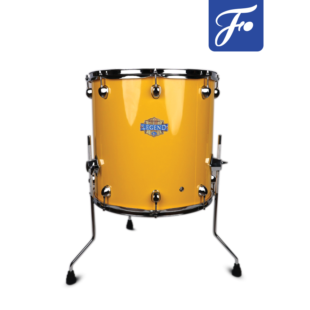 Makana กลองฟลอทอม 16นิ้ว8ลัก สี Yellow