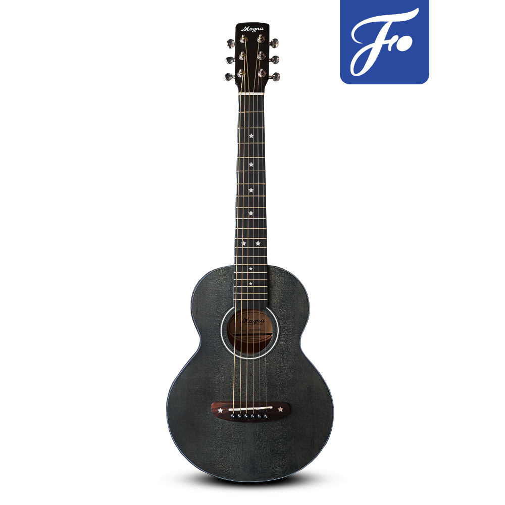 กีตาร์โปร่ง 30 นิ้ว กีตาร์ขนาดเล็ก กีตาร์เด็ก กีตาร์สำหรับเด็ก Mini Guitar กีตาร์มือใหม่ กีตาร์ไซซ์เล็ก กีตาร์โปร่งเด็ก กีตาร์สีดำ กีตาร์ 30 นิ้ว Mini Acoustic Guitar Acoustic Guitar 30 Magna MINI-30 Magna MINI-30 BK